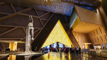 Grand Egyptian Museum In  Cairo The  New Museum