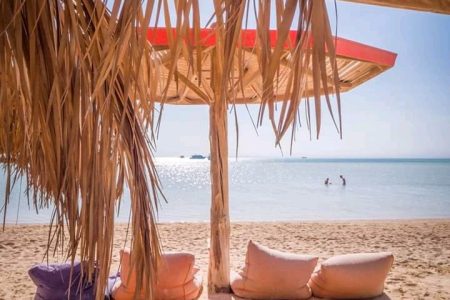 Orange Bay is one of the most popular islands near Hurghada located on Grifton Island in the Red Sea It is famous for its crystal clear turquoise water soft white sand and relaxed tropical atmosphere